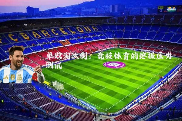 单败淘汰制:竞技体育的终极压力测试